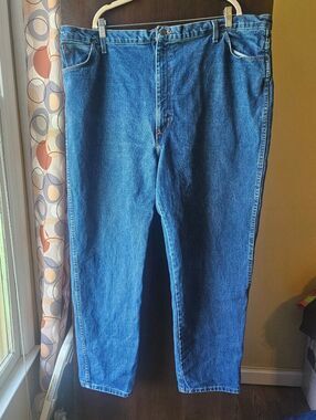 Unifirst Classic Men's Blue Denim Jeans Size 48×32